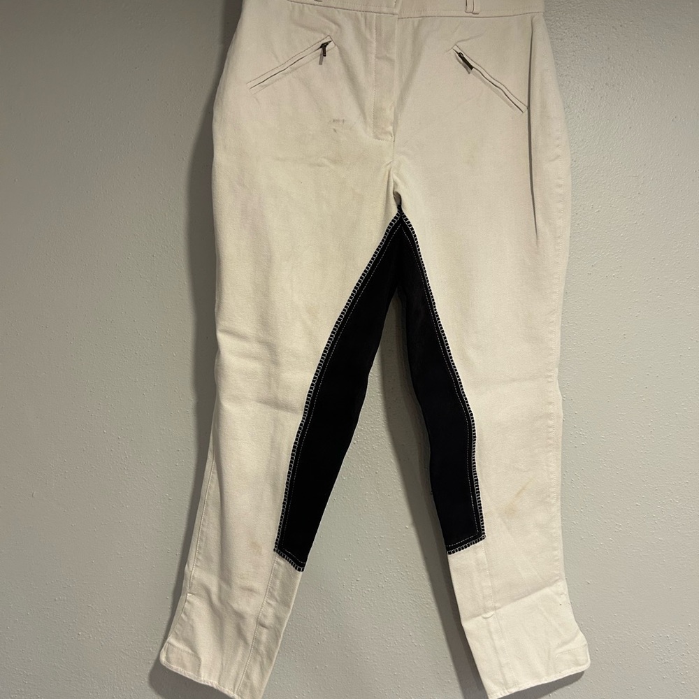 Irideon White Riding Pants